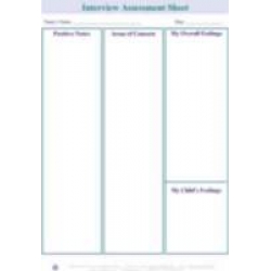 Nanny Interview Assessment Form - Download